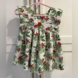 Eleanor Rose Winter/Christmas Top - Size 3/4